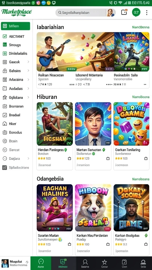 b8vip - Screenshot memperlihatkan beragam pilihan permainan yang tersedia.