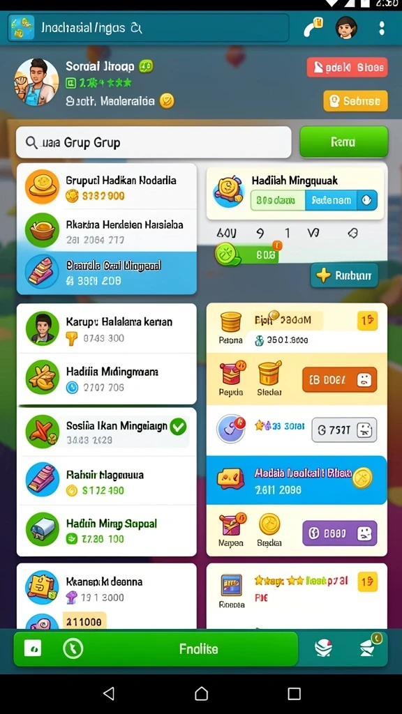 surga19 - Tangkapan layar memperlihatkan fitur multiplayer yang menarik.